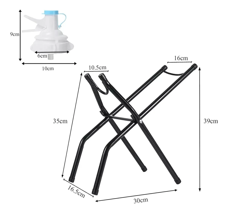 SOPORTE ORGANIZADOR PARA BOTELLA DE AGUA DE 20 LITROS - 3