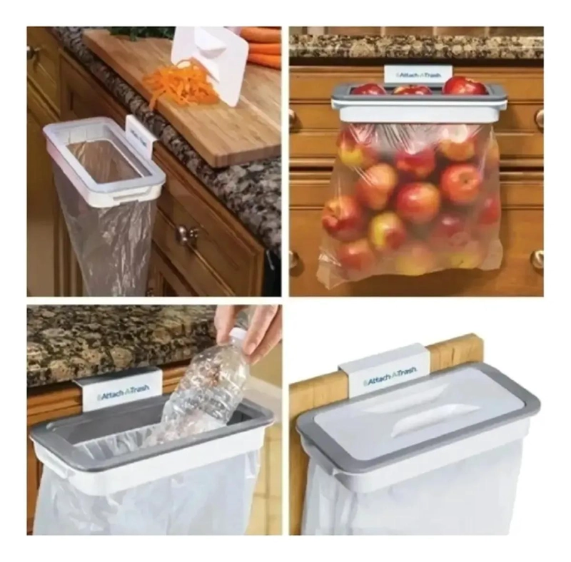 BASURERO DE PUERTA PARA COCINA CON SISTEMA DE PEDAL - 5