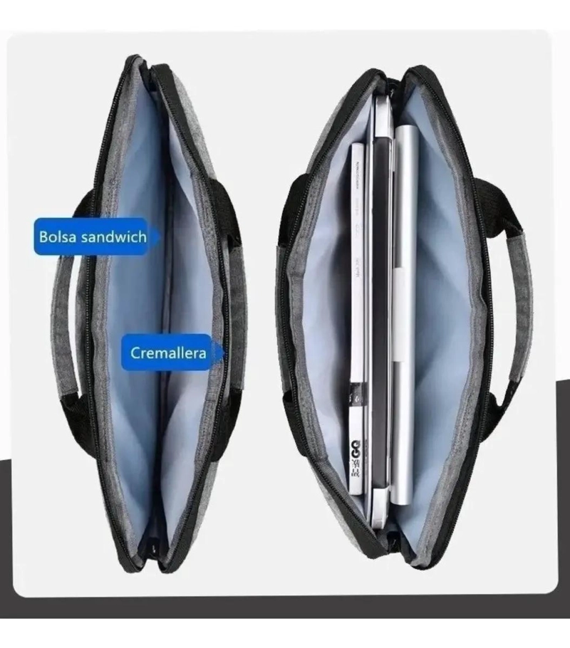 BOLSO ORGANIZADOR IMPERMEABLE PARA NOTEBOOK Y ACCESORIOS - 2