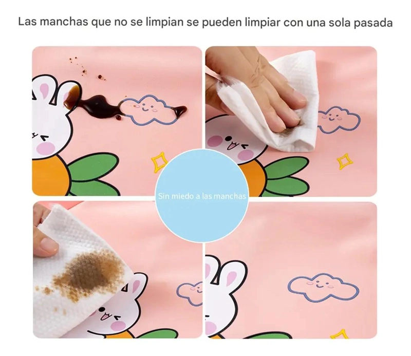 DELANTAL IMPERMEABLE AJUSTABLE PARA NIÑOS CON BOLSILLOS - 5