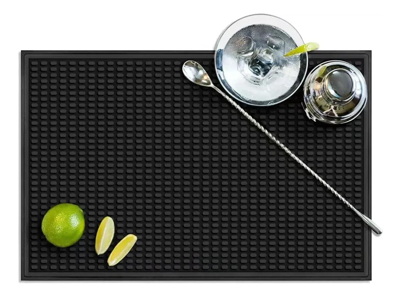 ALFOMBRA ANTIDESLIZANTE PARA BARRA DE BEBIDAS 45 X 30 CM - 1