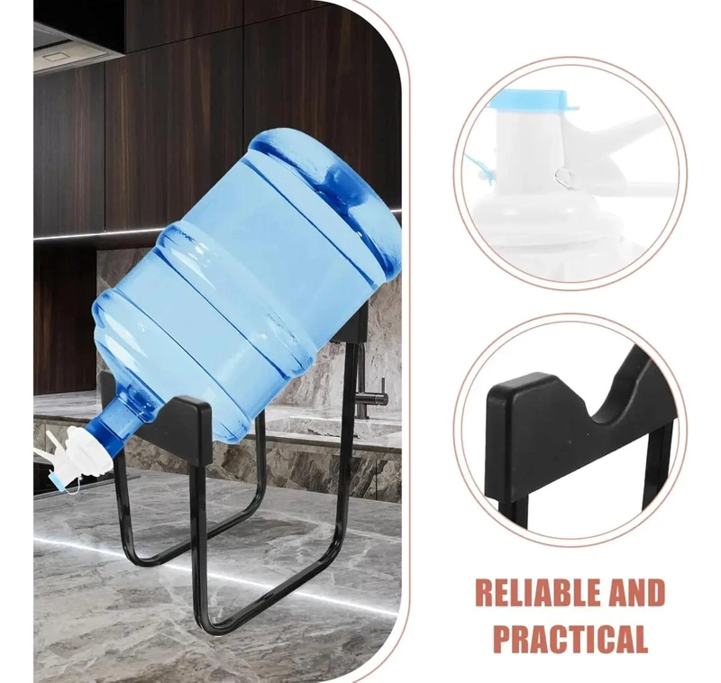 SOPORTE PARA BOTELLA DE AGUA DE 20 LITROS EN HIERRO - 5