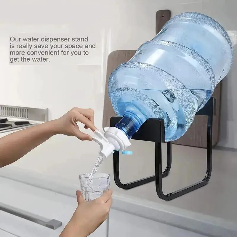 SOPORTE PARA BOTELLA DE AGUA DE 20 LITROS EN HIERRO - 6