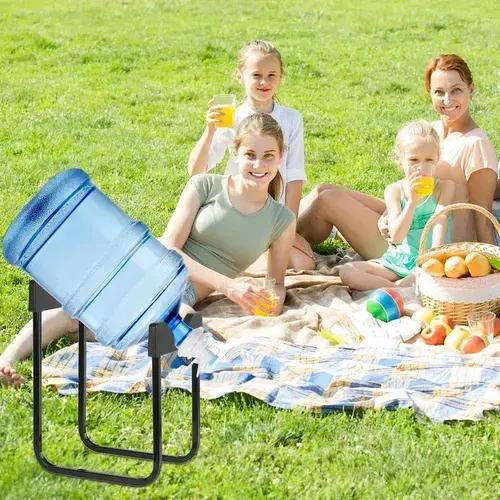 SOPORTE PARA BOTELLA DE AGUA DE 20 LITROS EN HIERRO - 8