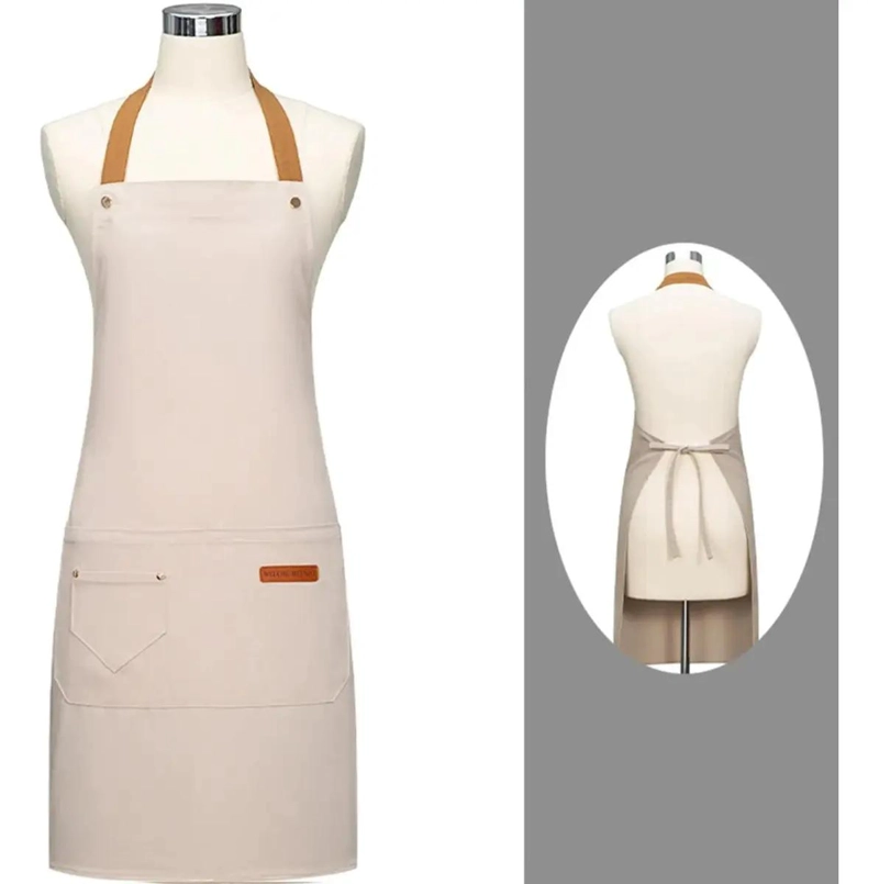 DELANTAL DE COCINA IMPERMEABLE Y RESISTENTE AL ACEITE - 7