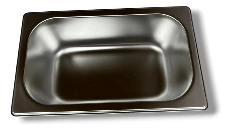 BANDEJA ASADERA CON TAPA DE ACERO INOXIDABLE 27X16,5 CM - 4