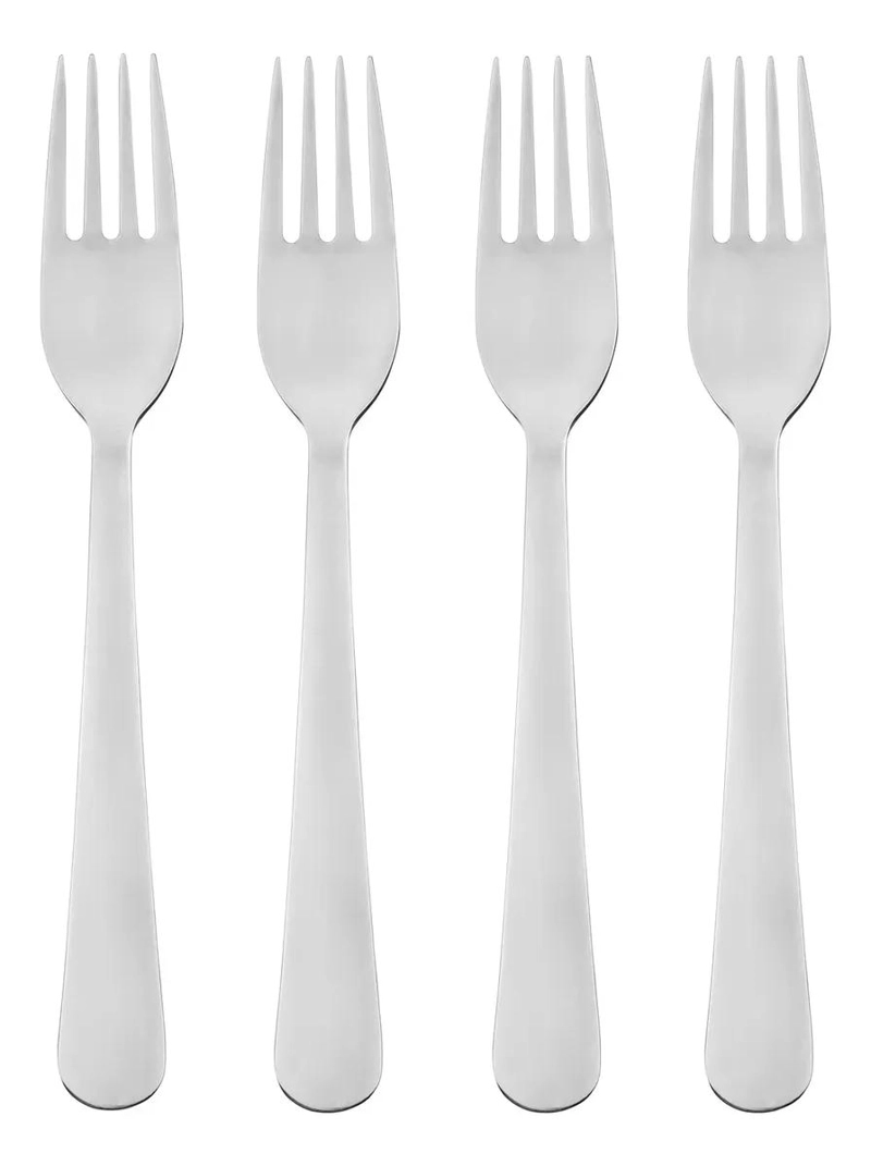 TENEDOR DE ACERO INOXIDABLE DE 19 CM PARA USO DIARIO - 1