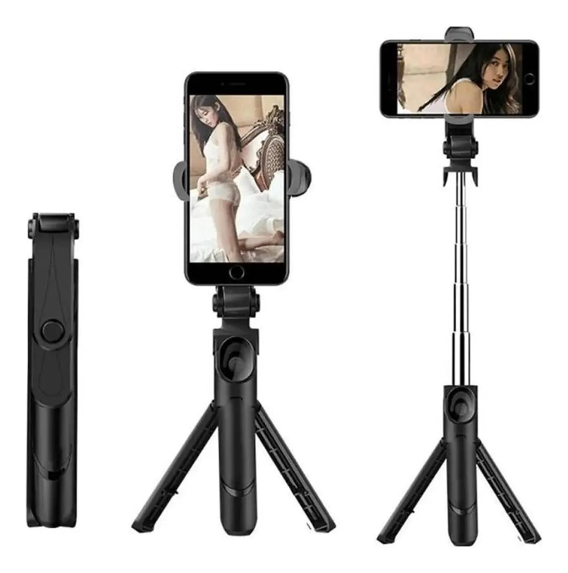 TRIPODE SOPORTE EXTENSIBLE PARA CELULAR Y CAMARA - 1