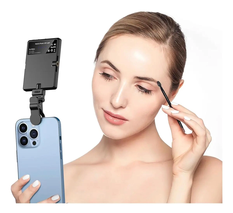 LUZ LED RECARGABLE PARA TELE FONO MOVIL CON CLIP PRACTICO - 7