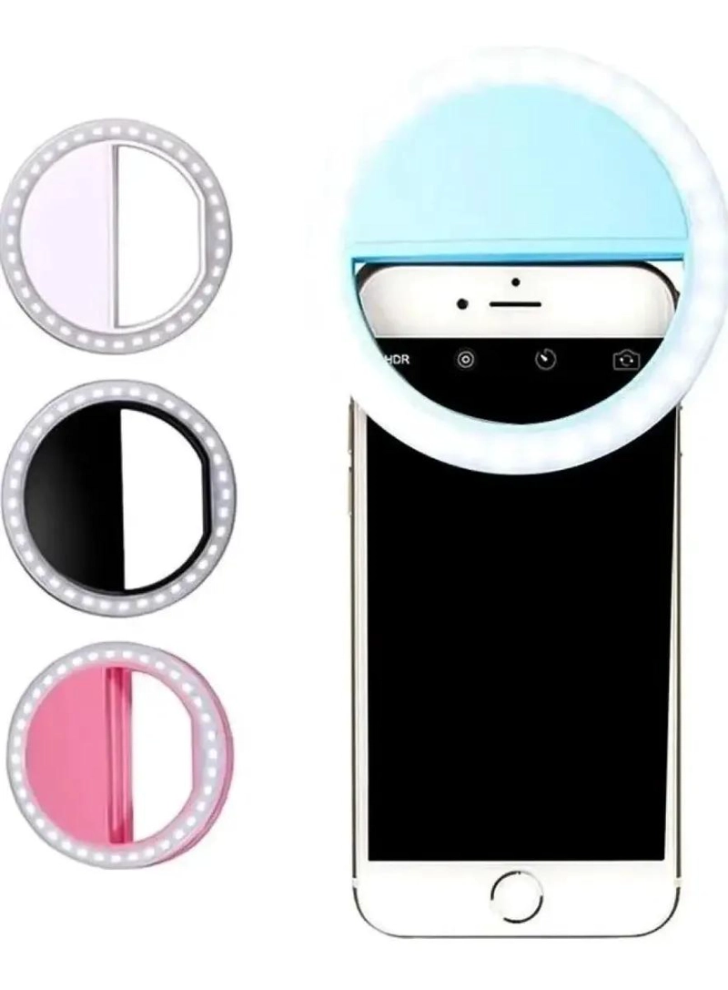 ARO DE LUZ LED PARA CELULAR CON 3 MODOS DE ILUMINACION - 1