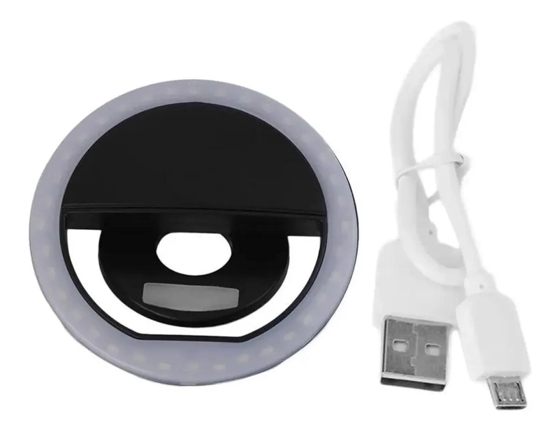 ARO DE LUZ LED PARA CELULAR CON 3 MODOS DE ILUMINACION - 3