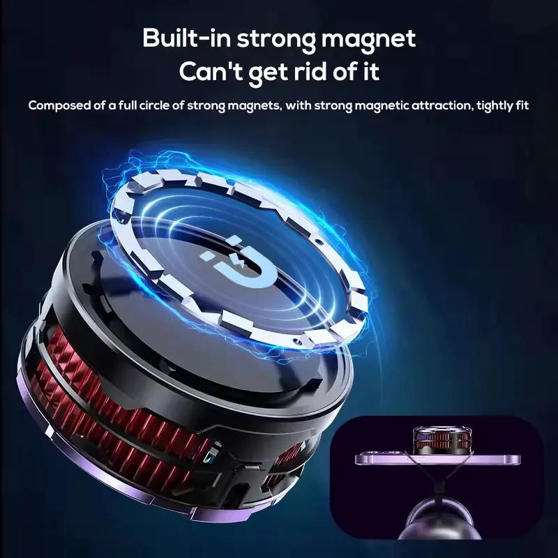 VENTILADOR ENFRIADOR MOVIL PARA JUEGOS Y STREAMING - 3