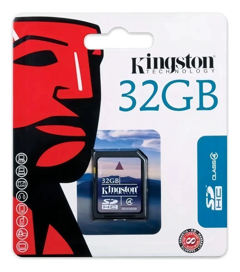 TARJETA SD DE 32 GB PARA VIDEOS 4K Y FOTOS DE ALTA RESOLUCION - 1