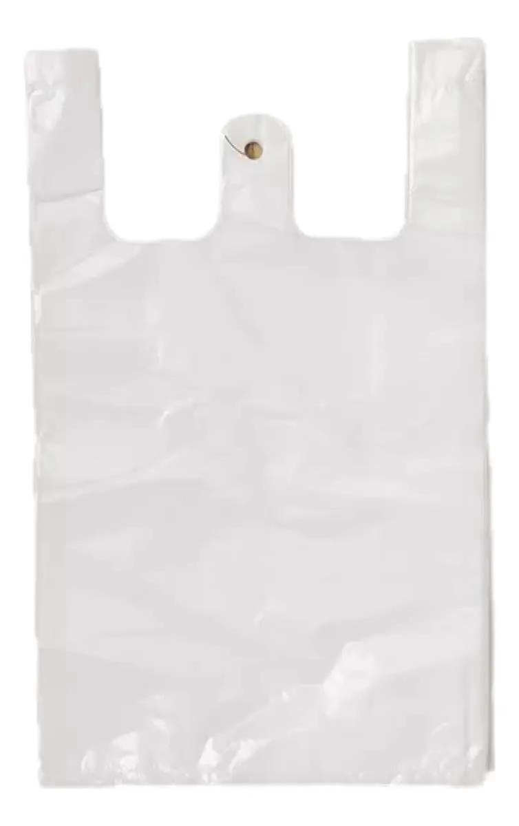 BOLSAS PLASTICAS CON ASAS PARA BASURA 60X70 CM - 100 UNIDADES - 1