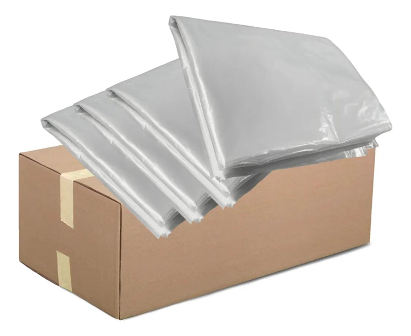 BOLSAS DE BASURA TRASLUCIDAS DE CARGA PESADA 50X70 - 1