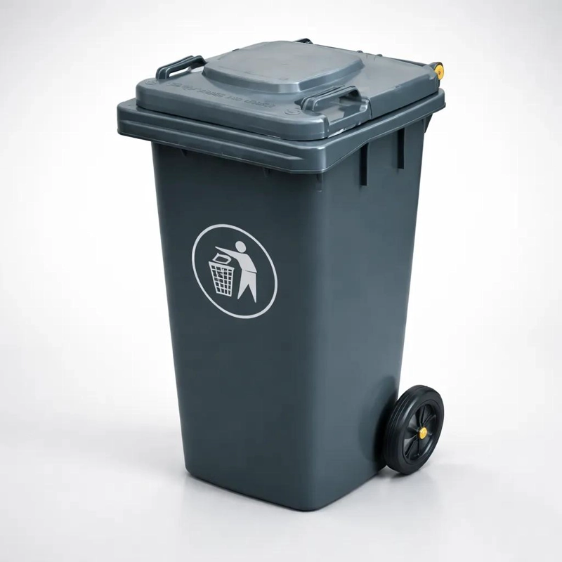 CONTENEDOR DE BASURA DE 120 LITROS EN 5 COLORES VARIADOS - 5