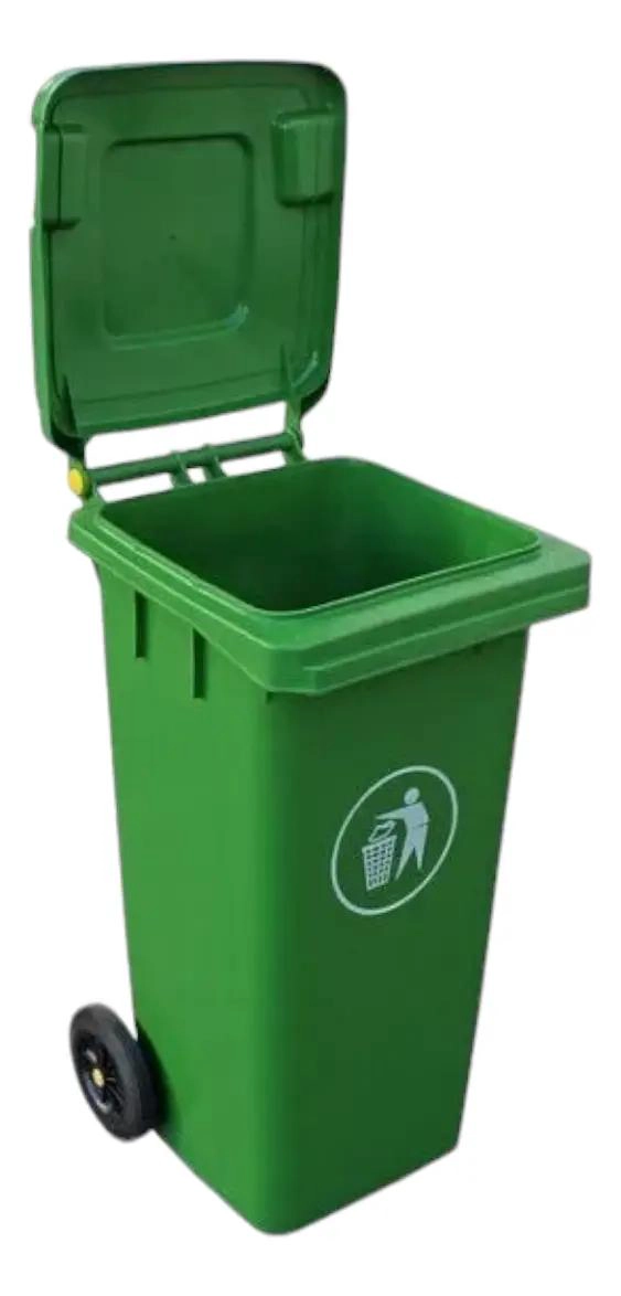 CONTENEDOR DE BASURA DE 120 LITROS EN 5 COLORES VARIADOS - 8