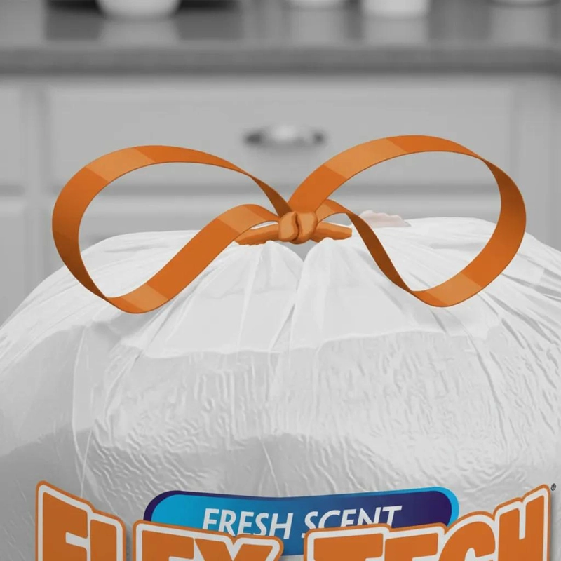 BOLSAS DE BASURA AROMATIZADAS PARA COCINA 61 X 69 CM 200 UNIDADES - 2