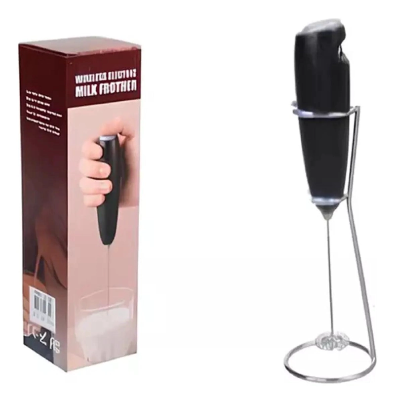 BATIDOR ELE CTRICO MULTIFUNCION PARA CAFE  Y LECHE CON ESPUMA RECARGABLE USB - 1