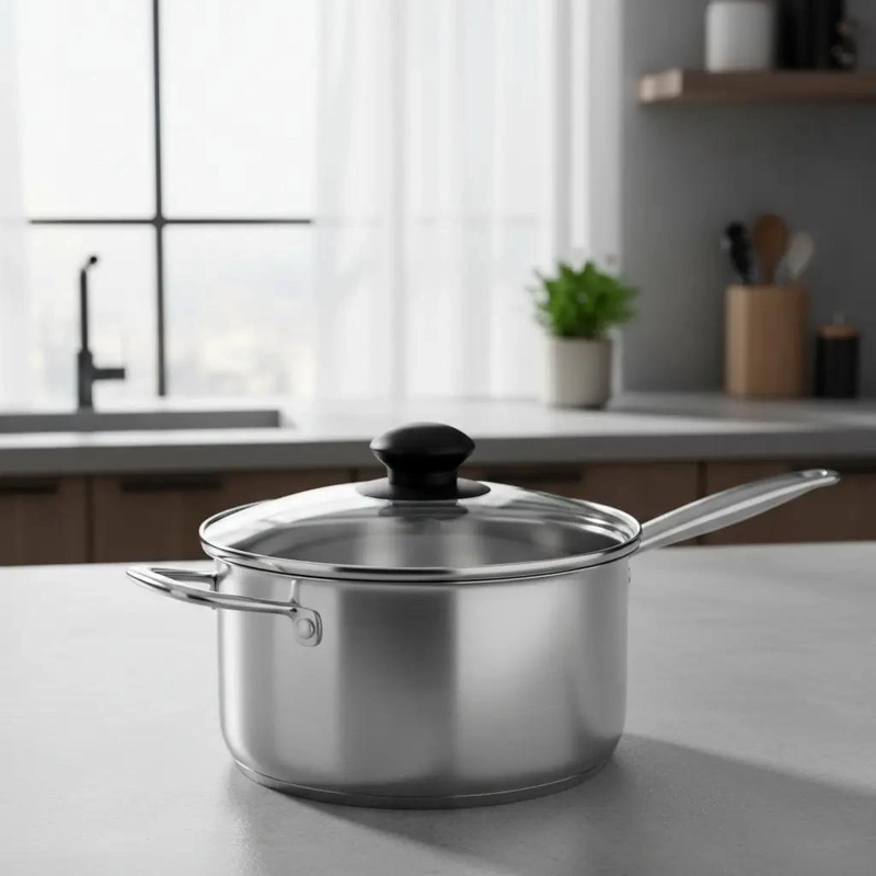 TAPA DE VIDRIO 18 CM PARA OLLA VAPORERA DE 3 LITROS - 3