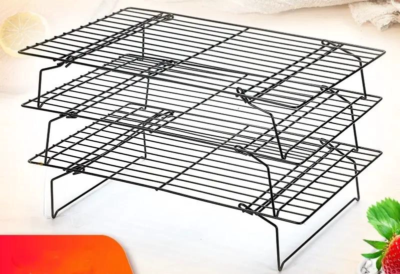 REJILLA DE ACERO INOXIDABLE PARA ENFRIAR GALLETAS Y REPOSTERIA - 1