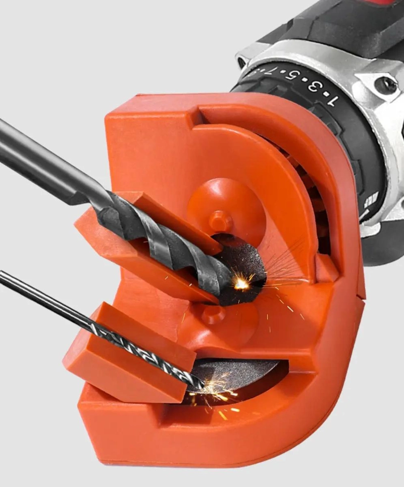 AFILADOR MULTIFUNCIONAL PARA BROCAS CON MUELAS ABRASIVAS Y DISEÑO COMPACTO - 7