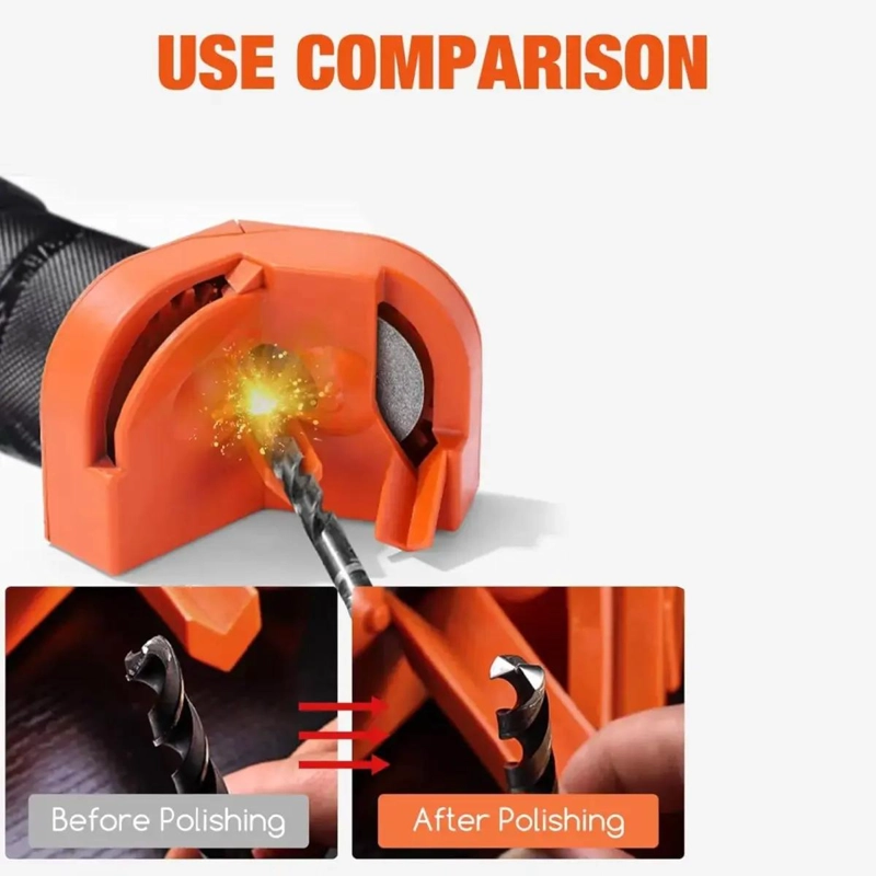 AFILADOR MULTIFUNCIONAL PARA BROCAS CON MUELAS ABRASIVAS Y DISEÑO COMPACTO - 9
