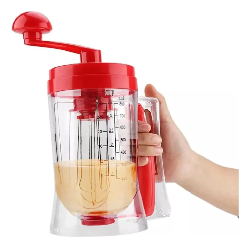 DISPENSADOR CON BATIDOR Y MEDIDOR PARA MEZCLA DE MASA HASTA 900 ML - 3