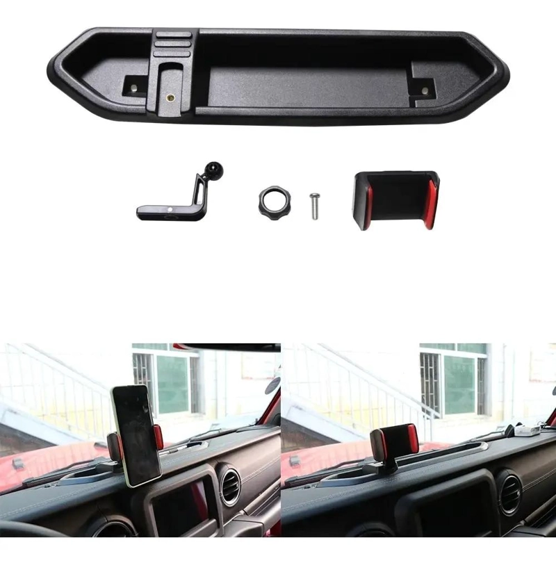 SOPORTE PARA TELE FONO CELULAR JEEP WRANGLER JL Y GLADIATOR 2019-2023 - 4