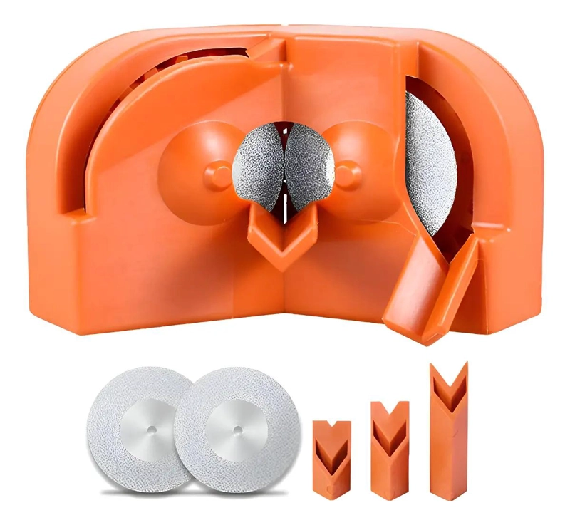 AFILADOR MULTIFUNCIONAL PARA BROCAS DE TALADRO ELE CTRICO CON MUELAS ABRASIVAS - 1