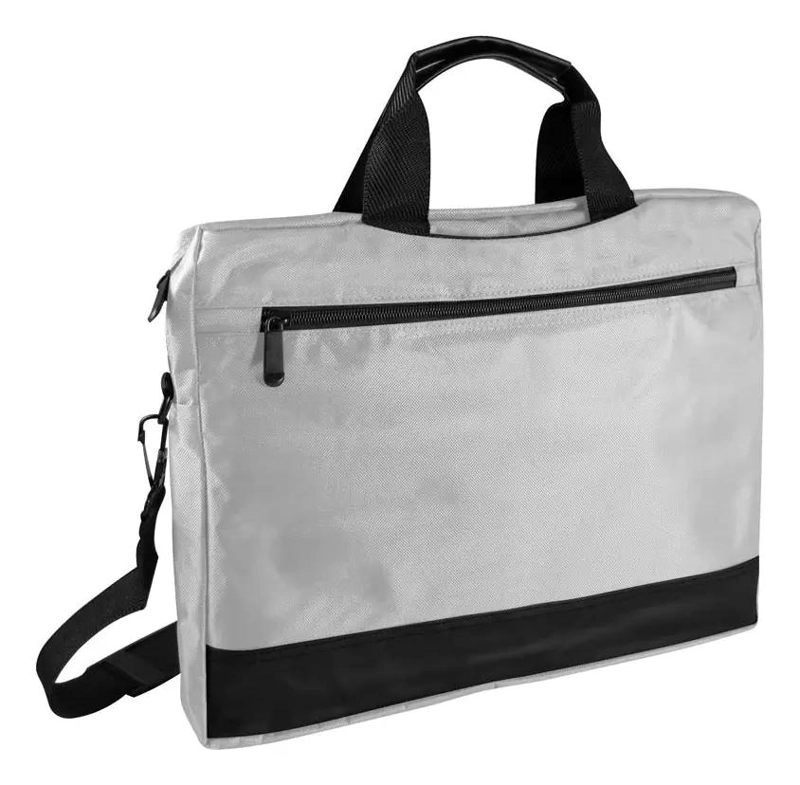 MALETIN PORTA LAPTOP CON COMPARTIMENTOS Y TELA IMPERMEABLE - 1