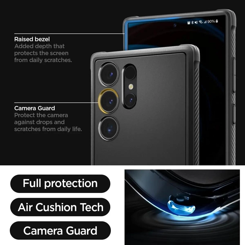 FUNDA PROTECTORA ELEGANTE PARA SAMSUNG S24 ULTRA - 7