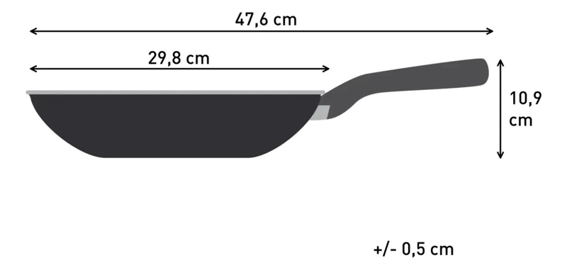 WOK DE 28 CM CON CERAMICA FUSIONCORE ANTIADHERENTE - 5