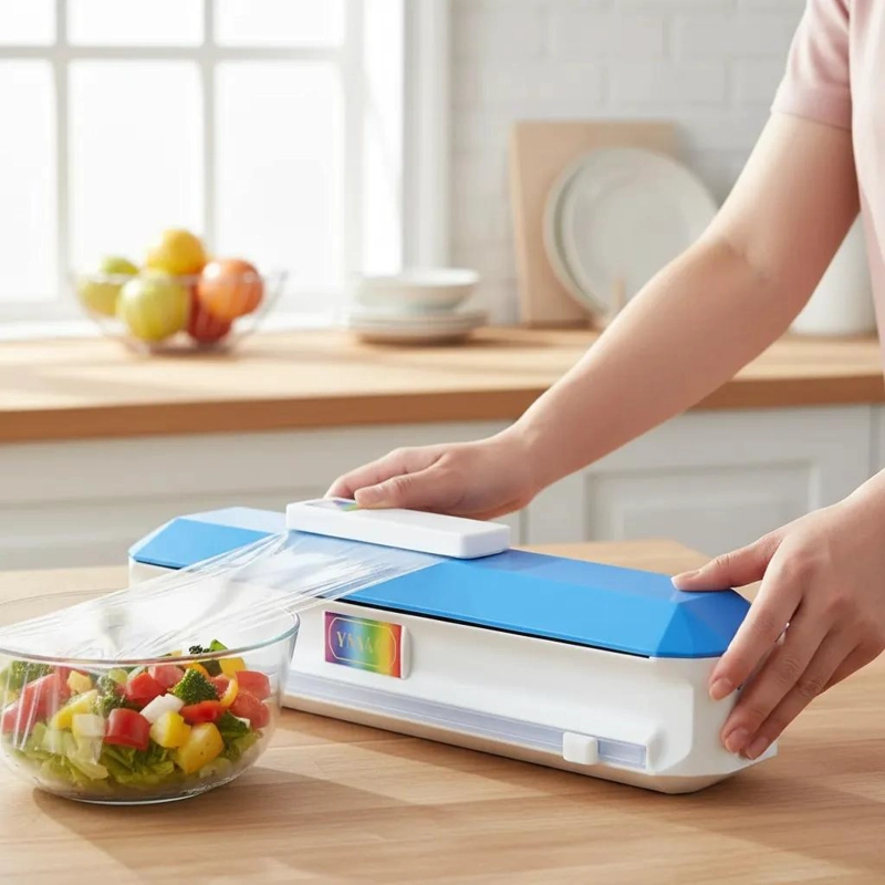 DISPENSADOR CORTADOR DE PAPEL FILM Y ALUMINIO PARA COCINA - 2