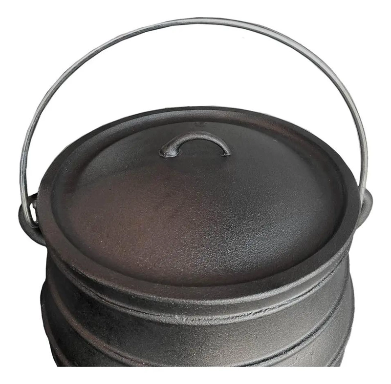 OLLETA DE HIERRO FUNDIDO 15 LITROS PARA COCINAR - 6