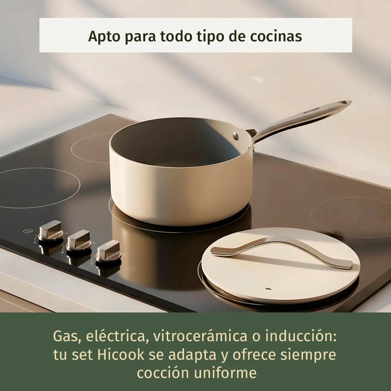 SET DE COCINA CERAMICA 9 PIEZAS APTA PARA INDUCCION Y HORNO - 7