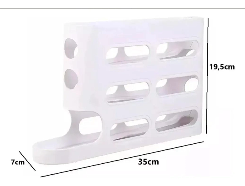CAJA DESLIZANTE PARA ALMACENAMIENTO DE HUEVOS EN REFRIGERADOR - 3