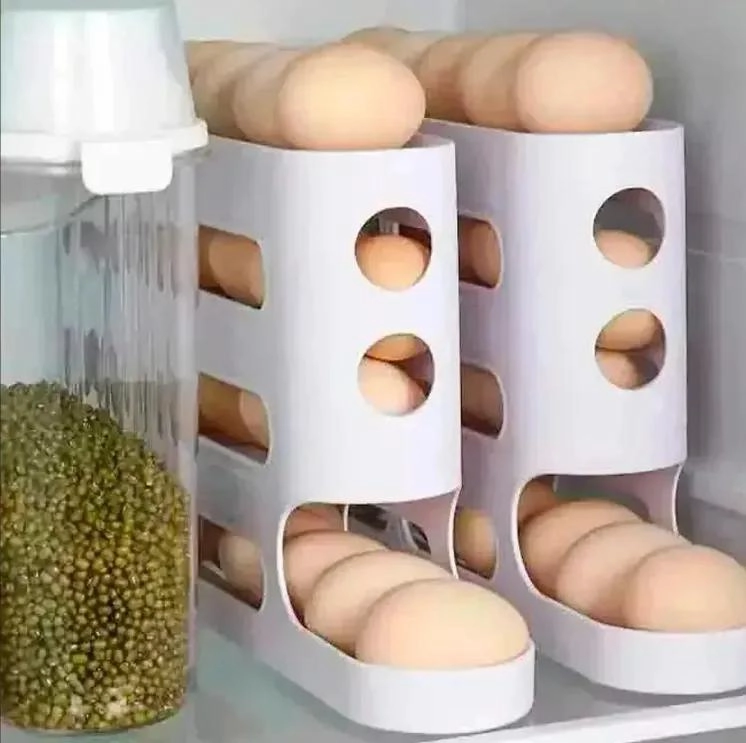CAJA DESLIZANTE PARA ALMACENAMIENTO DE HUEVOS EN REFRIGERADOR - 4