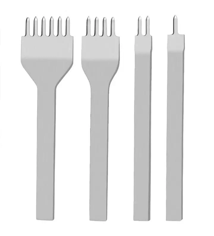 TENEDOR DE ACERO INOXIDABLE PARA CUERO - 1
