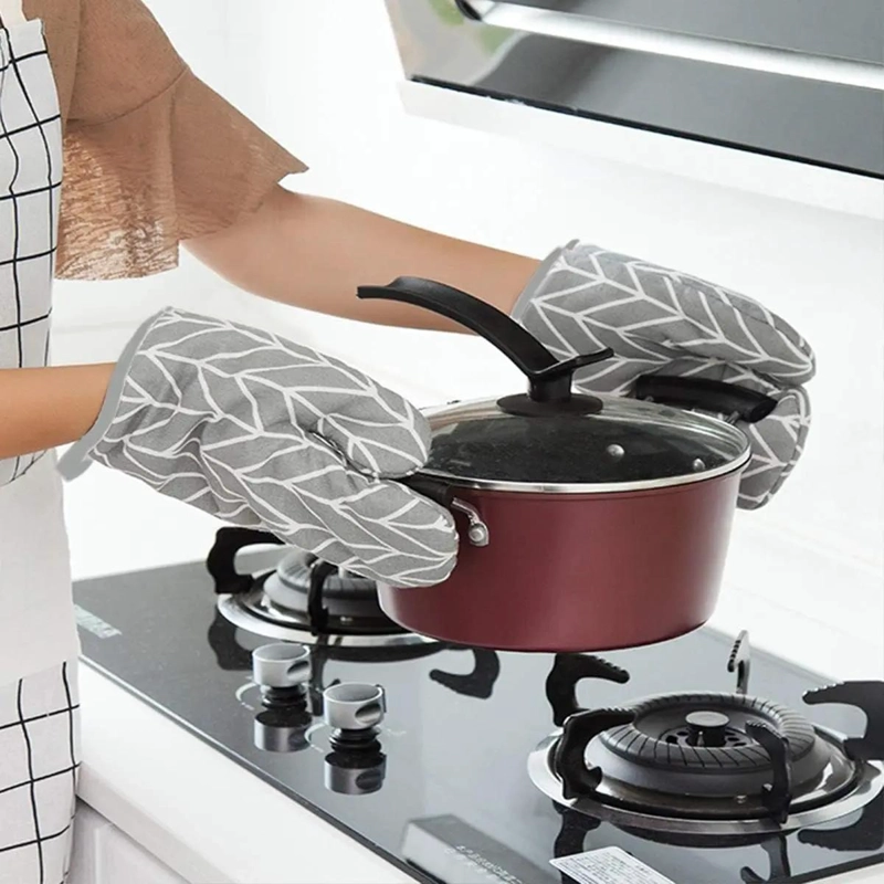 GUANTES Y SOPORTES PARA HORNO RESISTENTES AL CALOR - 7