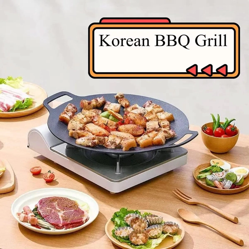 PARRILLA ANTIADHERENTE MULTIFUNCIONAL 36 CM PARA COCINAR SALUDABLE - 4