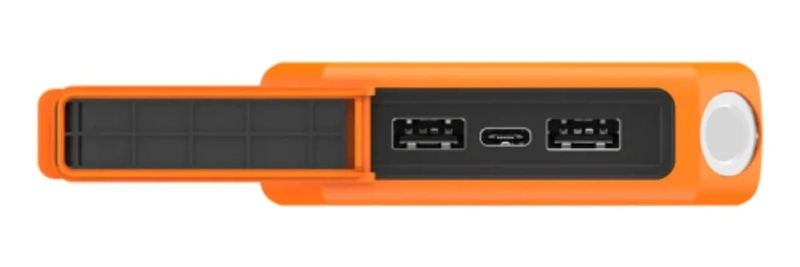BANCO DE ENERGIA RESISTENTE 10000 MAH CON CARGA RAPIDA - 1