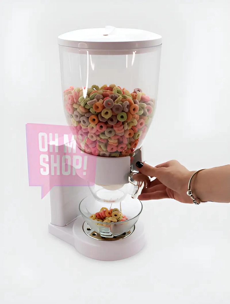 DISPENSADOR DE CEREAL COMPACTO Y ELEGANTE PARA COCINA - 2