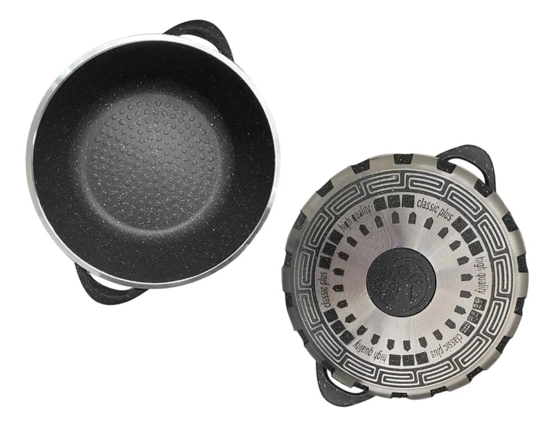 BATERIA DE COCINA 10 PIEZAS ANTIADHERENTE GRANITO DURADERO - 3