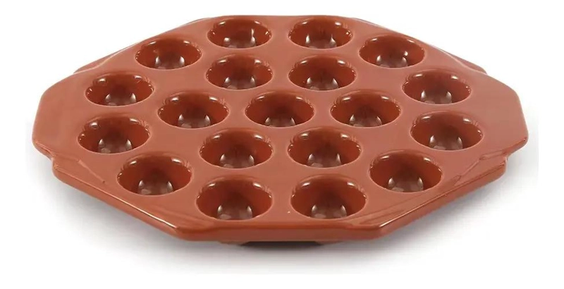 PLATO CERAMICO ANTIADHERENTE PARA PROVOLETAS 19 CAVIDADES - 1