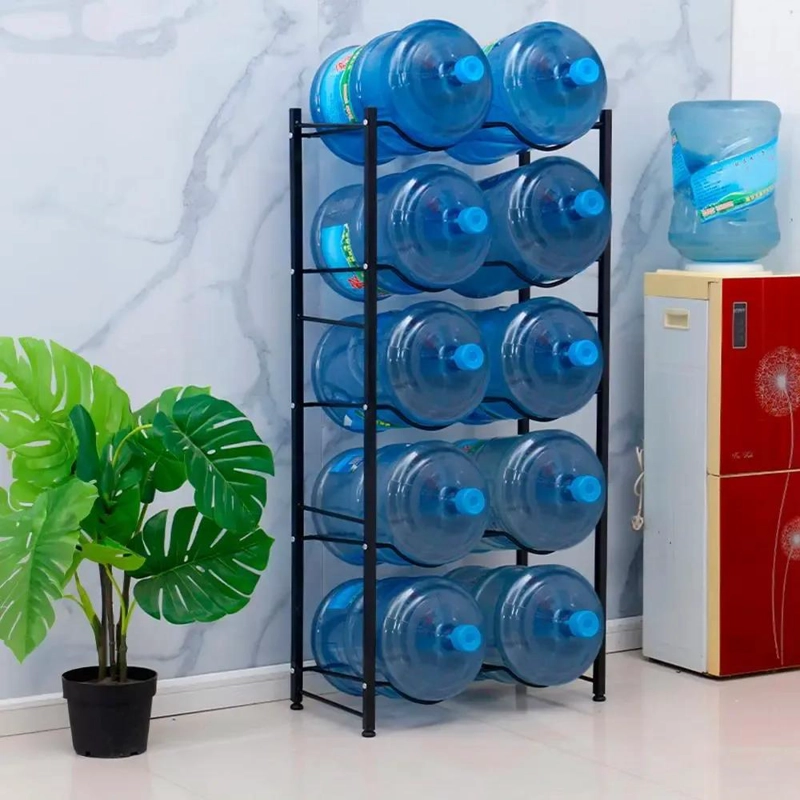 ESTANTE ORGANIZADOR PARA 10 BOTELLONES DE AGUA DE 20L - 1