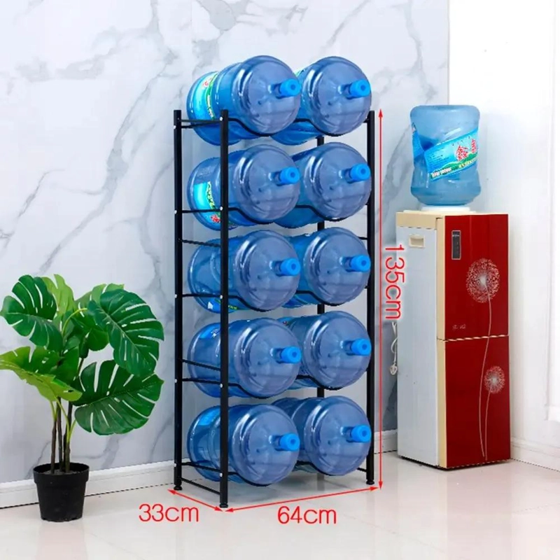 ESTANTE ORGANIZADOR PARA 10 BOTELLONES DE AGUA DE 20L - 4