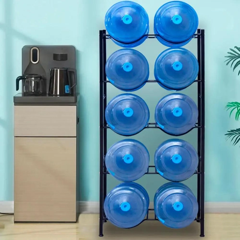ESTANTE ORGANIZADOR PARA 10 BOTELLONES DE AGUA DE 20L - 5