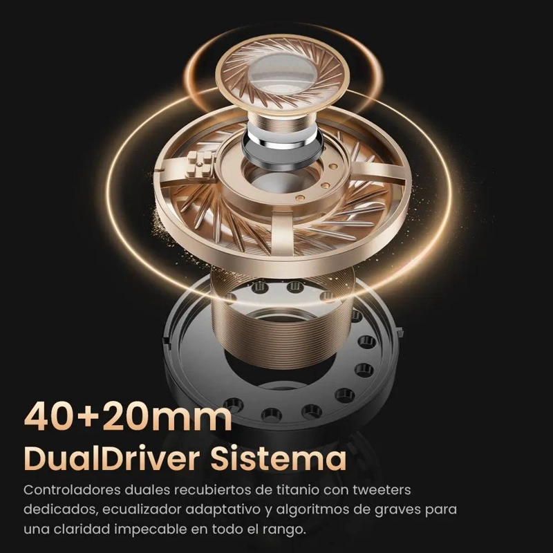 AUDIFONOS INALAMBRICOS CON CANCELACION DE RUIDO Y AUDIO ESPACIAL - 6