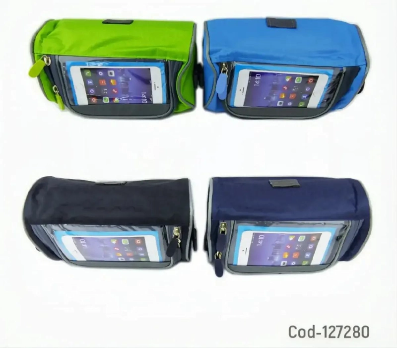 PORTA CELULAR IMPERMEABLE PARA BICICLETA CON PANTALLA TACTIL - 3